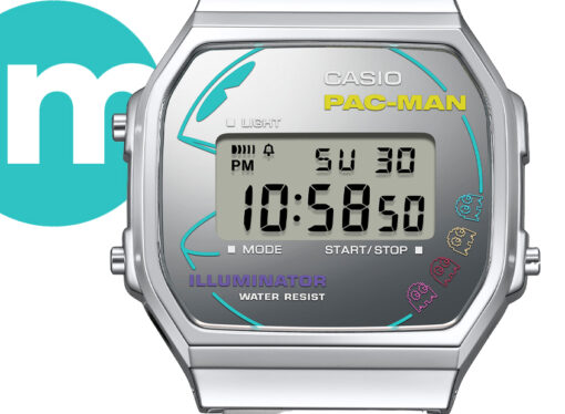Casio lanza relojes en colaboración con PAC-MAN 