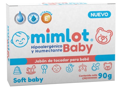 Suavidad, cuidado y amor en cada baño. Mimlot presenta sus nuevos jabones para bebé