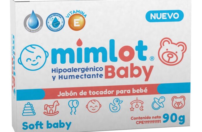 Suavidad, cuidado y amor en cada baño. Mimlot presenta sus nuevos jabones para bebé