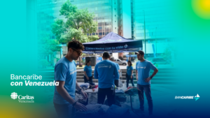 Bancaribe y Cáritas en Caracas