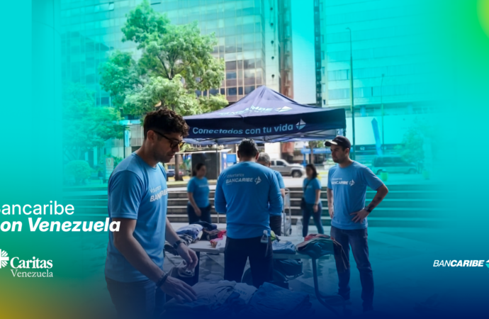 Bancaribe y Cáritas en Caracas