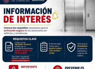 Comunicado Bomberos de Caracas