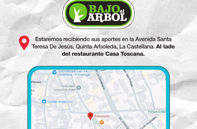 Bajo el Árbol despliega operativo de ayuda humanitaria tras el sismo